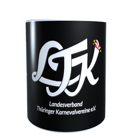 Keramiktasse | LTK | schwarz -  Landesverband...