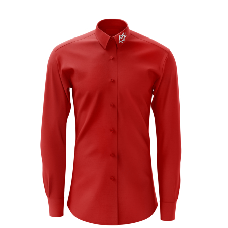 Bluse | langarm | Damen | rot - Landesverband...