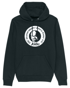 Hoodie | unisex | worn logo | schwarz - JSC Stotternheim