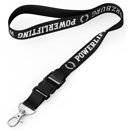 Lanyard Schlüsselband - Powerlifting Würzburg e.V.