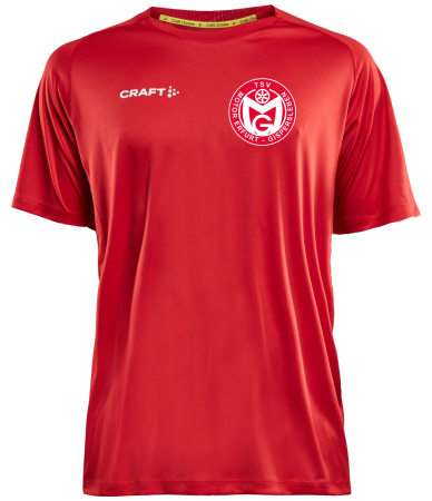 T-Shirt | CRAFT | Evolve | rot/schwarz - TSV Motor...