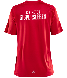 T-Shirt | CRAFT | Evolve | rot/schwarz - TSV Motor Gispersleben