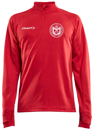 Halfzip | CRAFT | Evolve | rot/schwarz - TSV Motor Gispersleben