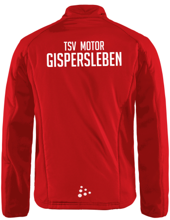 Winterjacke | CRAFT | Jacket Warm | rot/schwarz  - TSV Motor Gispersleben