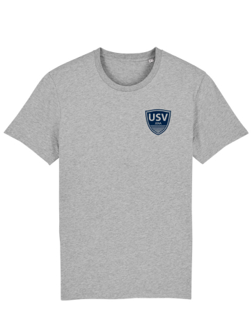 T-Shirt Logo | heather grey  - USV Jena