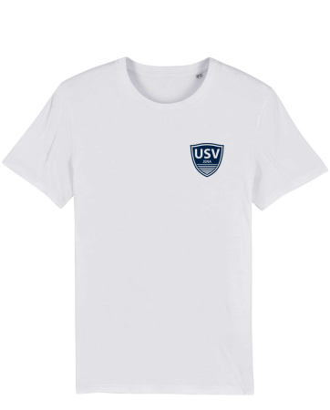 T-Shirt Logo | weiss  - USV Jena