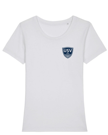 Damenshirt Logo | weiss  - USV Jena