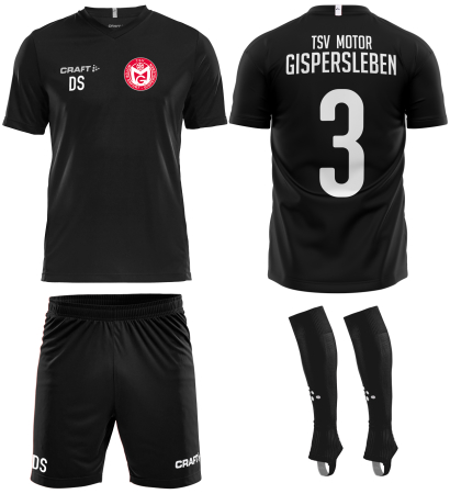 Trainingsset | CRAFT | Squad | schwarz - TSV Motor Gispersleben