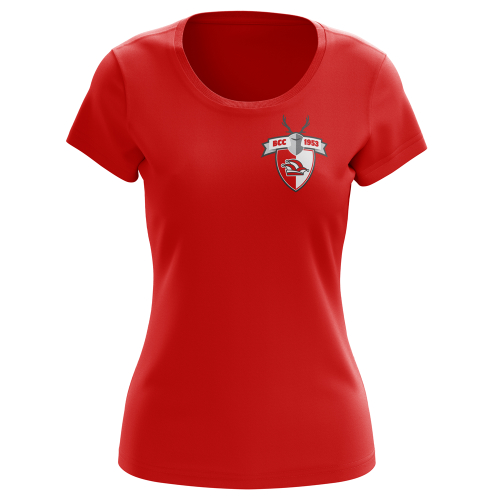 T-Shirt für Damen - rot -  Bleicheröder Carneval Club e.V.