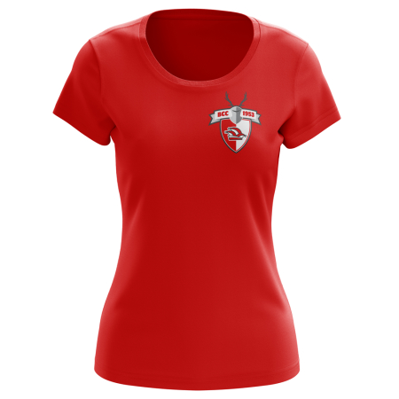 T-Shirt für Damen - rot -  Bleicheröder...