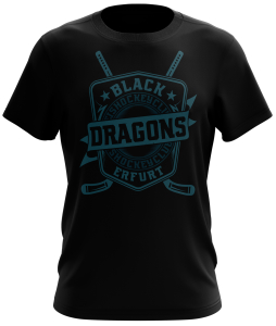 T-Shirt | Crest | schwarz | Black Dragons