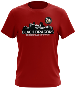 T-Shirt | Skyline | rot | Black Dragons