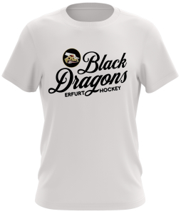 T-Shirt | Vintage weiß | schwarz | Black Dragons