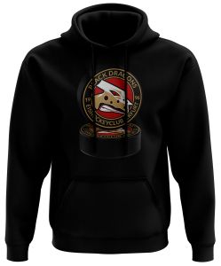 Hoodie | Puck Merch Logo | schwarz | Black Dragons