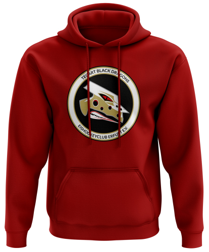 Hoodie | Logo | rot | Black Dragons