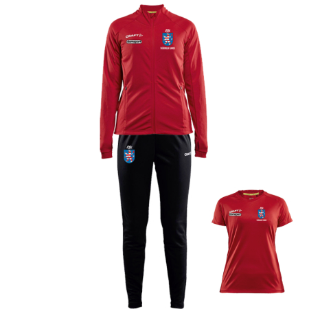 Trainingsanzug-Set | Damen | rot - Landesverband...