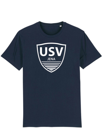 T-Shirt Logo groß | navy  - USV Jena