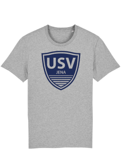 T-Shirt Logo groß | heather grey  - USV Jena
