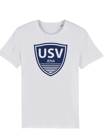 T-Shirt Logo groß | white | USV Jena