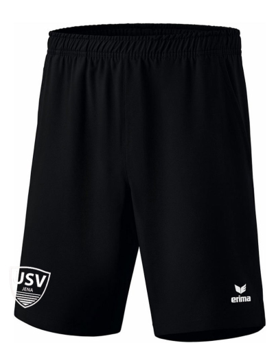 Tennisshorts | schwarz | USV Jena