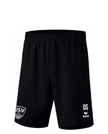 Tennisshorts für Kinder  | schwarz | USV Jena