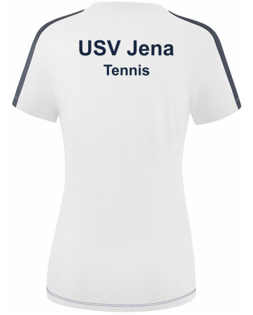 Damen | T-Shirt | white-navy | USV Jena