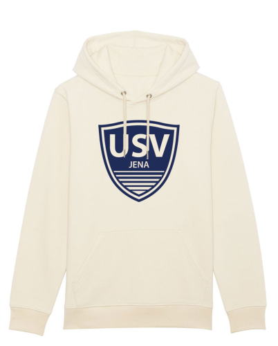 Hoodie | Logo groß | natural raw  - USV Jena