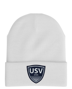 Beanie | Logo | weiss | USV Jena