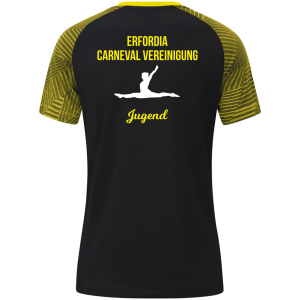 T-Shirt für Damen | schwarz-gelb | Erfordia Carneval Vereinigung e.V.