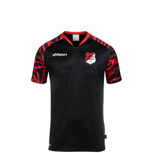 Trikot Kurzarm | Kinder | schwarz/rot | SV Olympia Haßleben