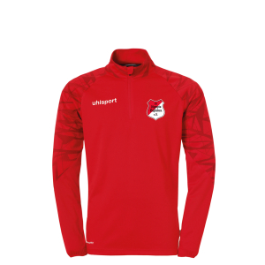 1/4 Zip Top | Kinder | rot | SV Olympia Haßleben