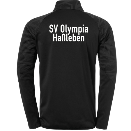 1/4 Zip Top | Unisex | schwarz/anthra | SV Olympia...