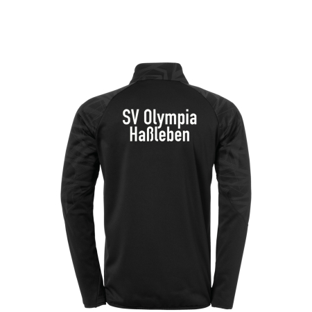 1/4 Zip Top | Kinder | schwarz/anthra | SV Olympia...