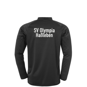 Poly Jacke | Kinder | schwarz/anthra | SV Olympia Haßleben