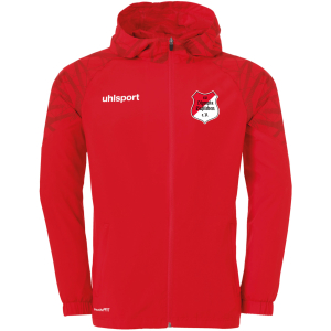 Evo Woven Hood Jacket | Unisex | rot | SV Olympia Haßleben