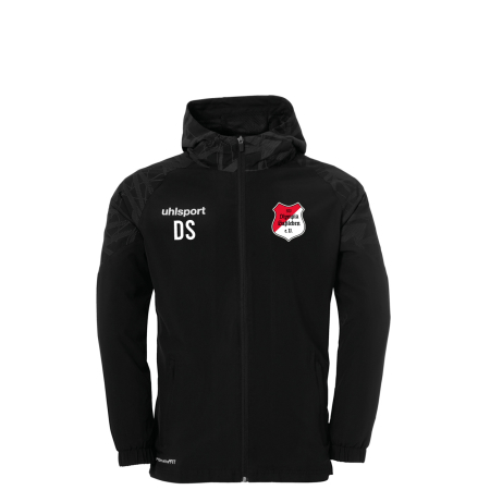 Evo Woven Hood Jacket | Kinder | schwarz/anthra | SV Olympia Haßleben