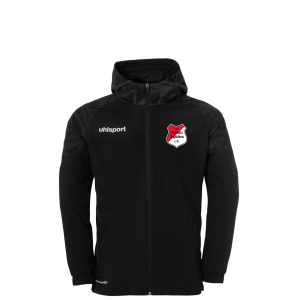 Evo Woven Hood Jacket | Kinder | schwarz/anthra | SV Olympia Haßleben