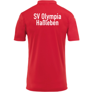 Poly Polo Shirt | Unisex | rot | SV Olympia Haßleben