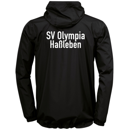 Regenjacke | Unisex | schwarz | SV Olympia Haßleben
