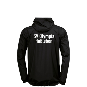 Regenjacke | Kinder | schwarz | SV Olympia Haßleben