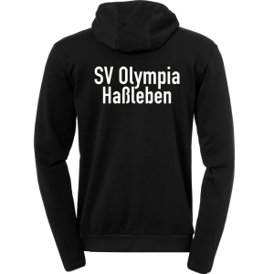 Essential Kapuzenjacke | Unisex | schwarz | SV Olympia Haßleben