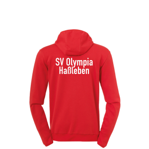 Essential Kapuzenjacke | Kinder | rot | SV Olympia Haßleben