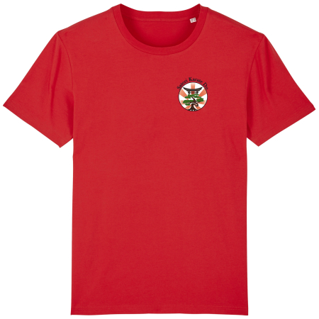 T-Shirt für Herren | Logo | rot  - Satori-Karate-Do...