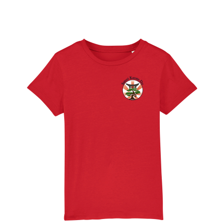 T-Shirt für Kinder | Logo | rot  - Satori-Karate-Do...