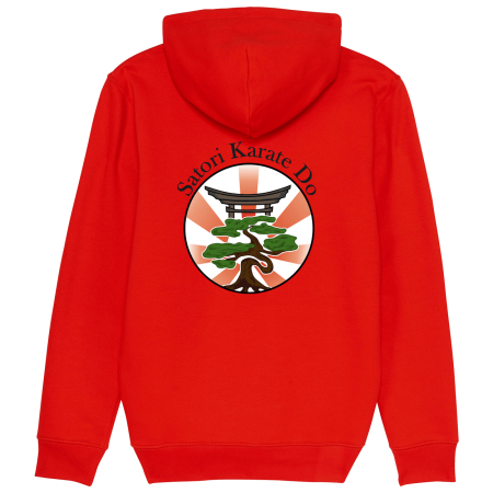 Kapuzensweatshirt für Herren | Logo | rot  -...