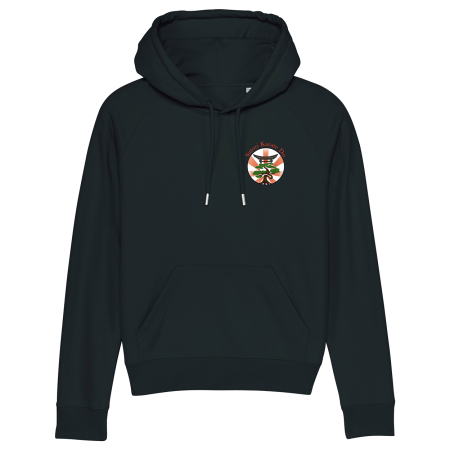 Kapuzensweatshirt für Damen | Logo | schwarz  -...