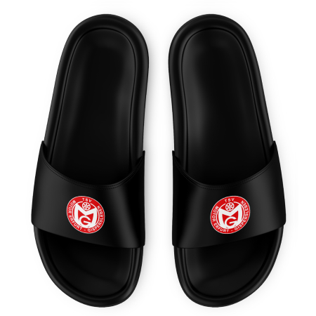 Badeschuhe | Logo | schwarz - TSV Motor Gispersleben