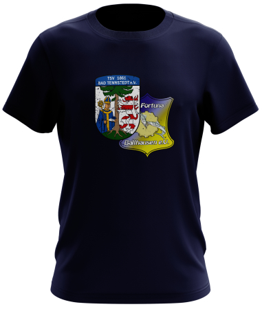 T-Shirt | Distressed Logo | navy - TSV 1861 Bad...