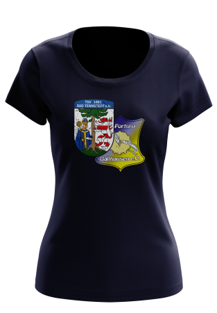 T-Shirt für Damen | Distressed Logo | navy - TSV 1861 Bad Tennstedt/Ballhausen