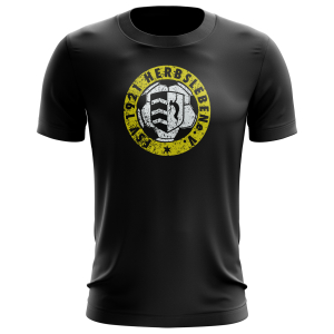 T-Shirt | Distressed Logo | schwarz - FSV 1921 Herbsleben